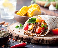 Comida sana representando dieta y nutrición