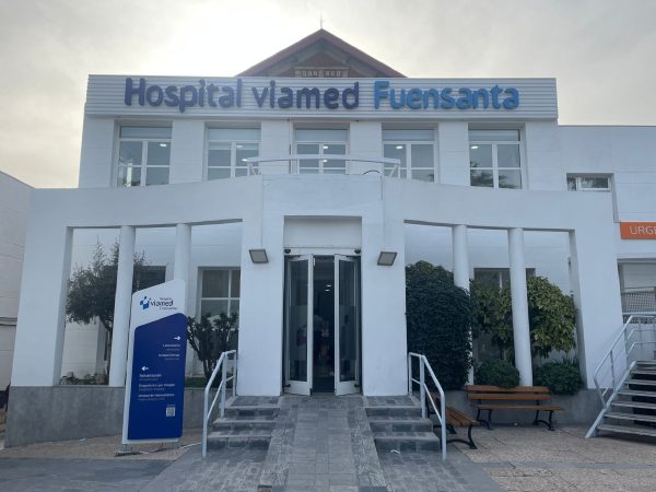 Fachada del hospital Fuensanta