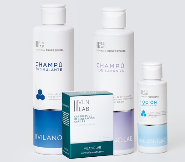 Champús anticaída de Vilanolabs